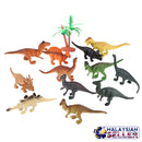 idrop 12 Pcs Animal World Series Mini Figure Toy Set For Kids Children (1 LONG BOX)