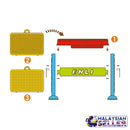 idrop Small Table Colorful Creative Building Block Toy Set With Case For Kids Children