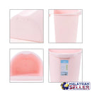 idrop Portable Hanging Eco-Friendly Wheat Straw Trash Garbage Can Bin