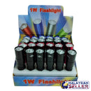 idrop 1W Mini Compact Flashlight - 1PC [ RANDOM COLOR ]