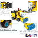 idrop ENLIGHTEN - 102 Pcs Cleaning Trolley Street Sweeper Building Block Brick Compatible with Lego [ 1101