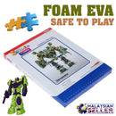 idrop 106 Pcs 3D Educational Puzzle Paper Craft Foam EVA Transformers Devastator Toy Set [ 566-B ]