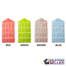 idrop 16 Mini Compartment Fabric Wardrobe Storage Organizer Hanging Bag