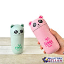idrop 300 ml Portable Wheat Straw Panda Cute Cartoon Drinking Cup