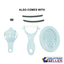 idrop Multipurpose Vegetable Veggies Fruit Grater Cutter Slicer With Accessories Kitchenware