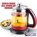 idrop 1.2L Multipurpose Glass Electric Kettle Boiler Pot Teapot