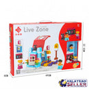 idrop 77 Pcs Livezone Classroom School Colorful Creative Building Block Toy Set For Kids Children
