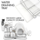 idrop Kitchen Aluminium Countertop Dishrack Tableware Storage Rack