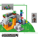 idrop 183 Pcs Minecraft Zombie Cave Colorful Creative Building Block Toy Set For Kids Children