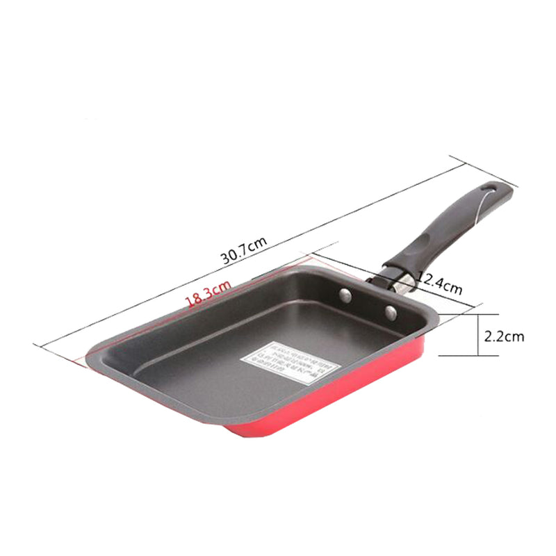 idrop Non-Stick Frying Pot Pan Fried Omelette Egg Roll Kitchen Tools