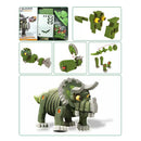 idrop Triceratops Dinosaurs Foam EVA Building Block Toy Set For Kids And Children