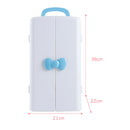 idrop Portable Multipurpose Make Up Cosmetics Jewelry Storage Box Organizer