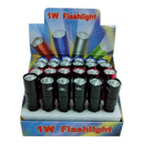 idrop 1W Mini Compact Flashlight - 1PC [ RANDOM COLOR ]