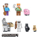 idrop 432 Pcs Minecraft Farm Cottage Colorful Creative Building Block Toy Set For Kids Children