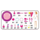 idrop Make Up Stylist Cosmetics Pretend Play Toy Set With Trolley For Kids Children