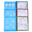 idrop Dinosaurs Magic Eco-Friendly Coloring Book And Pen For Kids And Children