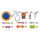 idrop Doctor Medicine Box Pretend Play Toy Set With Trolley For Kids Children