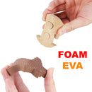 idrop Monkey Wild Safari Animals Foam EVA Building Block Toy Set For Kids And Children