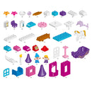 idrop 101 Pcs Fairy Tale Castle Colorful Creative Building Block Toy Set For Kids Children