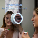 idrop Portable Make Up Vanity Mirror 360 Degree With LED Light