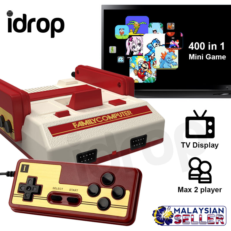 idrop 400 Classic Mini Games Multiplayer Classic Gaming Console