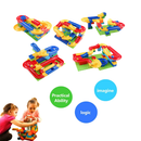 idrop High Quality Deluxe Set Building Blocks 97 Pieces Marble Run Construction Toys Puzzle Race Track For Kid