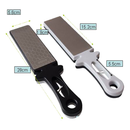 idrop Multipurpose Double Sided Knife Scissors Sharpener Sharpening Stone