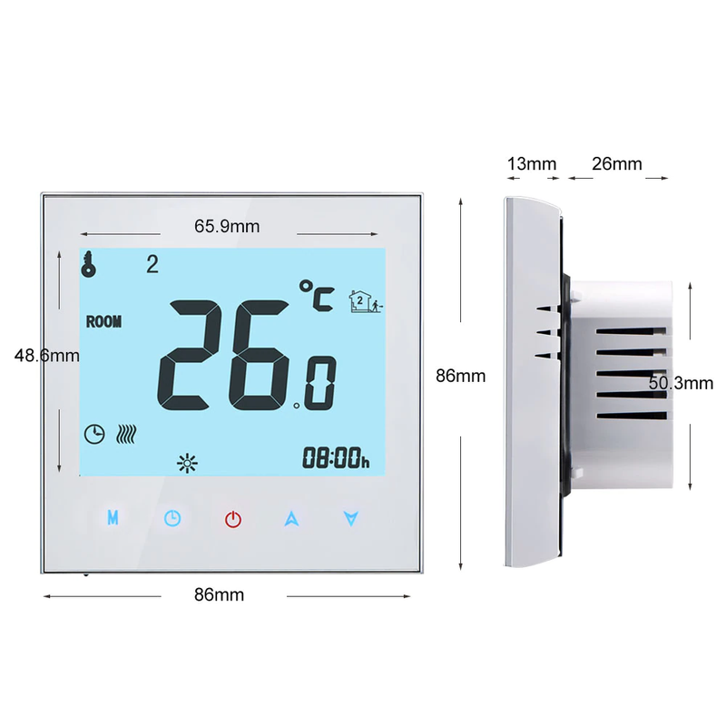 idrop Alexa Voice Water Underfloor Heating System fits Google Home (BHT-1000-GALW)