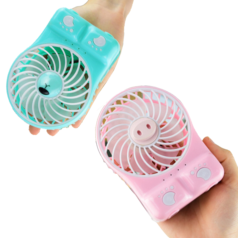 iDrop Handheld Rechargeable Cute Mini USB Fan