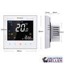 idrop Digital Programmable Color Screen Heating System for Electric Floor (BHT-3000-GB)