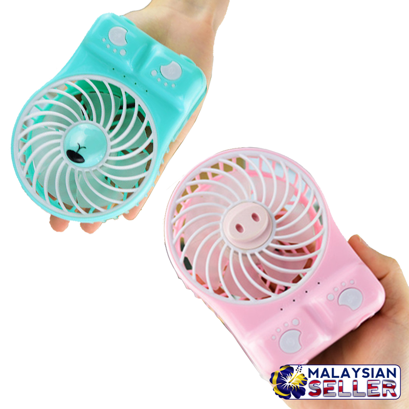 iDrop Handheld Rechargeable Cute Mini USB Fan