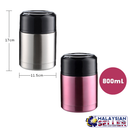iDrop 800 ml Multipurpose Stainless Steel Portable Thermos Cup