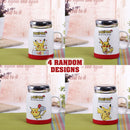 idrop POKEMON - 500 ml Cute Design Ceramic Cup with Stainless Steel Lid Cover and Handle