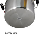 idrop 18 cm Double Ear Stainless Steel Cooking Soup Pot With Double Handle Lid Cookingware