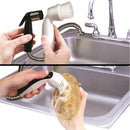 idrop Fruit Vegetable Cleaning Brush Snap-On Sink Sprayer Scrubber Attachment
