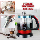 idrop 1.2L Multipurpose Glass Electric Kettle Boiler Pot Teapot