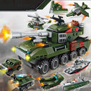 idrop Modern Army Vehicle Toy Set Building Block Toys