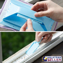 idrop Multipurpose Foldable Microfiber Window Wiping Cloths Glass Cleaning Brush