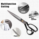 idrop 9 inch Tailors Cloth Scissors - Fabric Dressmaking Scissors Upholstery Office Shears