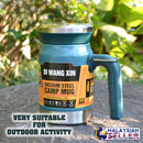 idrop DIWANGXIN - 620 ml Camp Mug Stainless Steel Vacuum Thermal Flask