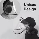 idrop Anti-Spitting Comfortable Protective Cap with Transparent Safety Face Cover [ Pre-Order ]