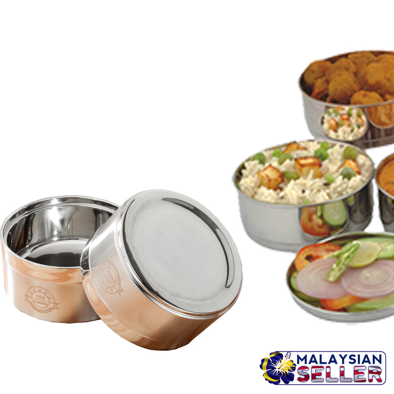 idrop 16 cm 2 Layer 3 Layer 4 Layer Stainless Steel Heat Insulation Lunchbox