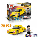 idrop ENLIGHTEN - 76-81 Pcs Fast & Furious Racing Force Car Building Blocks Compatible with Lego