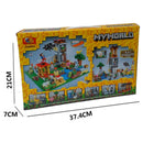 idrop 431 Pcs MyWorld Castle Warfare Colorful Creative Building Block Toy Set For Kids Children