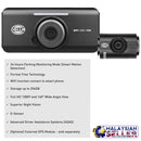 idrop HELLA - DR820 Digital Video Recorder DVR Dash Cam (Wi-Fi) 2 Channel Full HD
