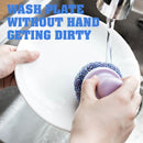 idrop Dishwasher Scrubber Brush with Removeable Head for Cleaning Dishes