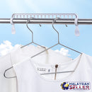 idrop Windproof Clothing Rack Hanger Lock Clip Drying Tool