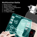 idrop 1200ml Multifunction Electric Temperature Control Glass Health Tea Kettle