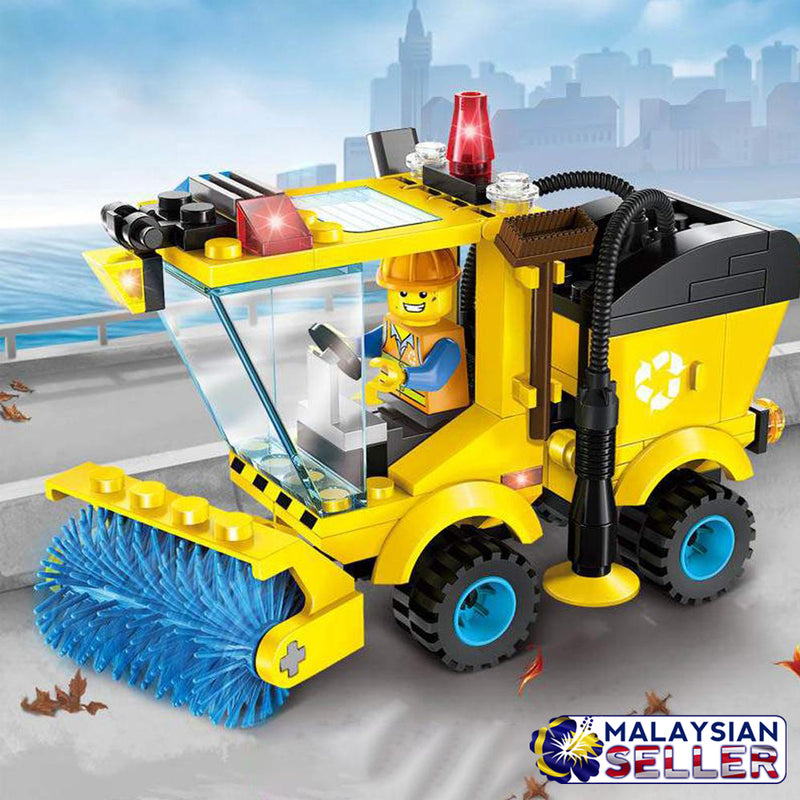 Lego sales cleaning truck