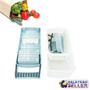 idrop Multipurpose Vegetable Veggies Fruit Grater Cutter Slicer With Accessories Kitchenware